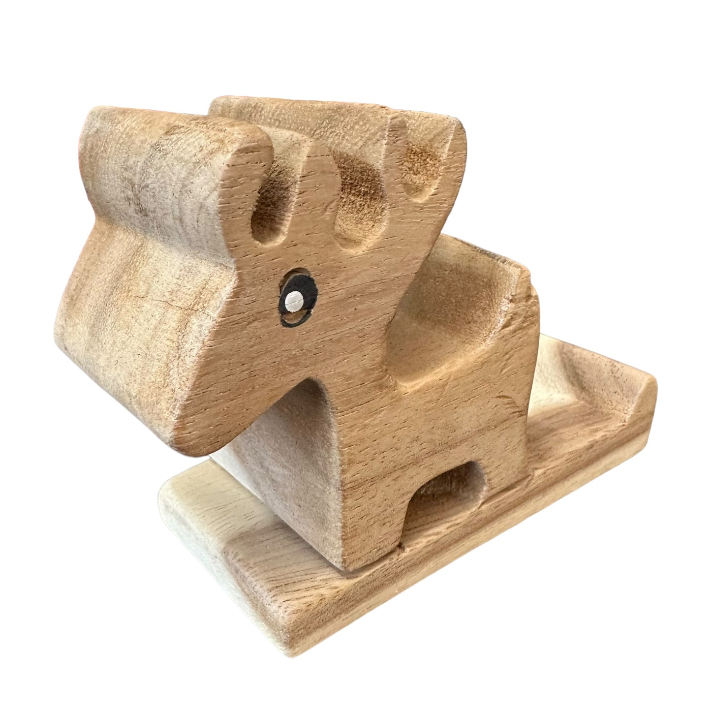 Wooden DeerCellphone Stand