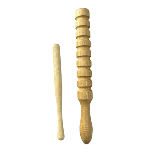 Wooden Guiro – Montessori Rhythm Instrument for Kids’ Music Learning