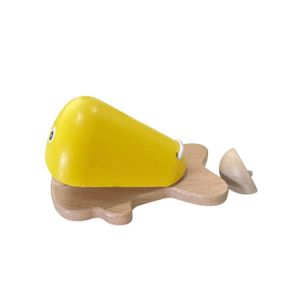 Wooden Fish Castanet | Montessori Music Toy, Sound Therapy Yellow