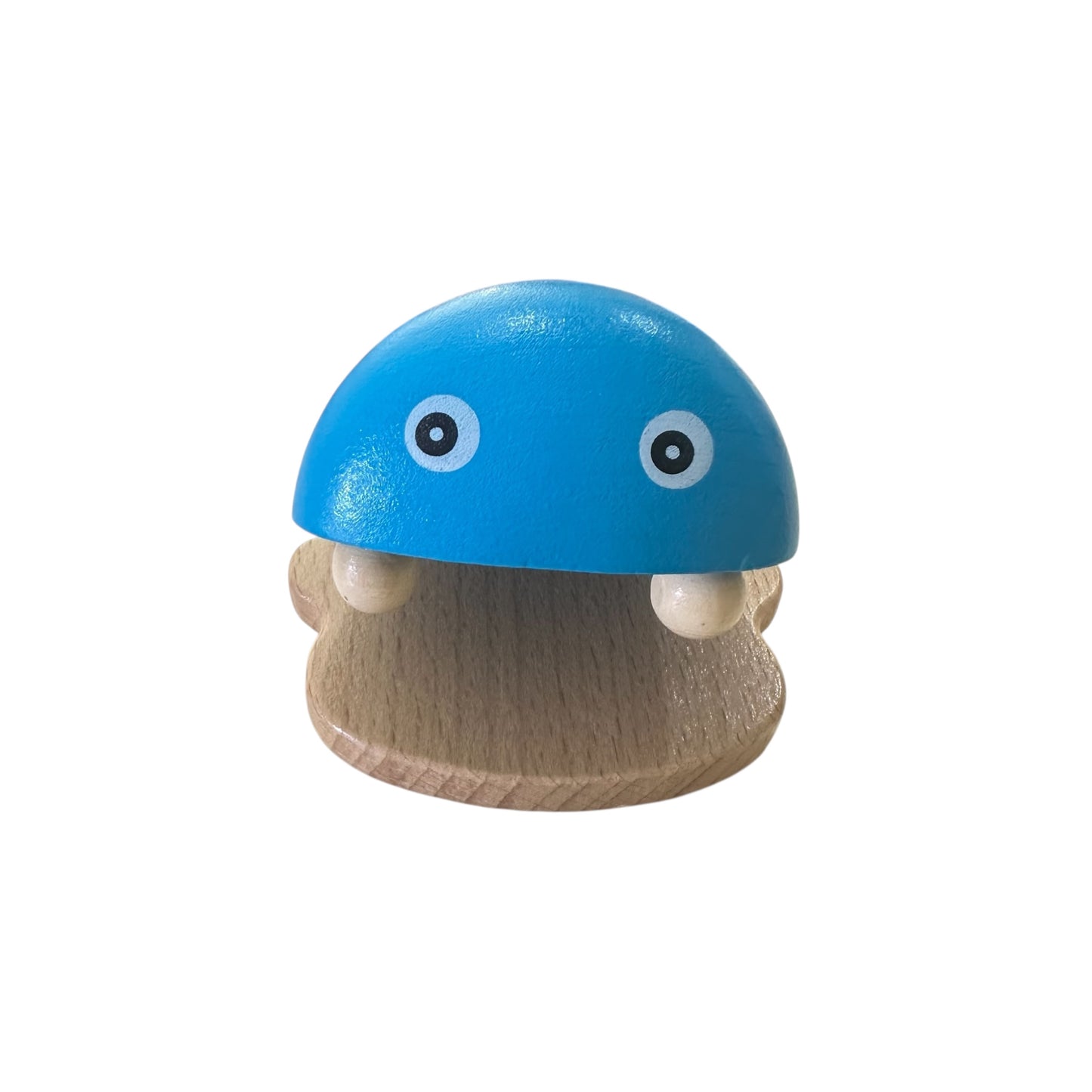 Wooden Fish Castanet | Montessori Music Toy, Sound Therapy Blue