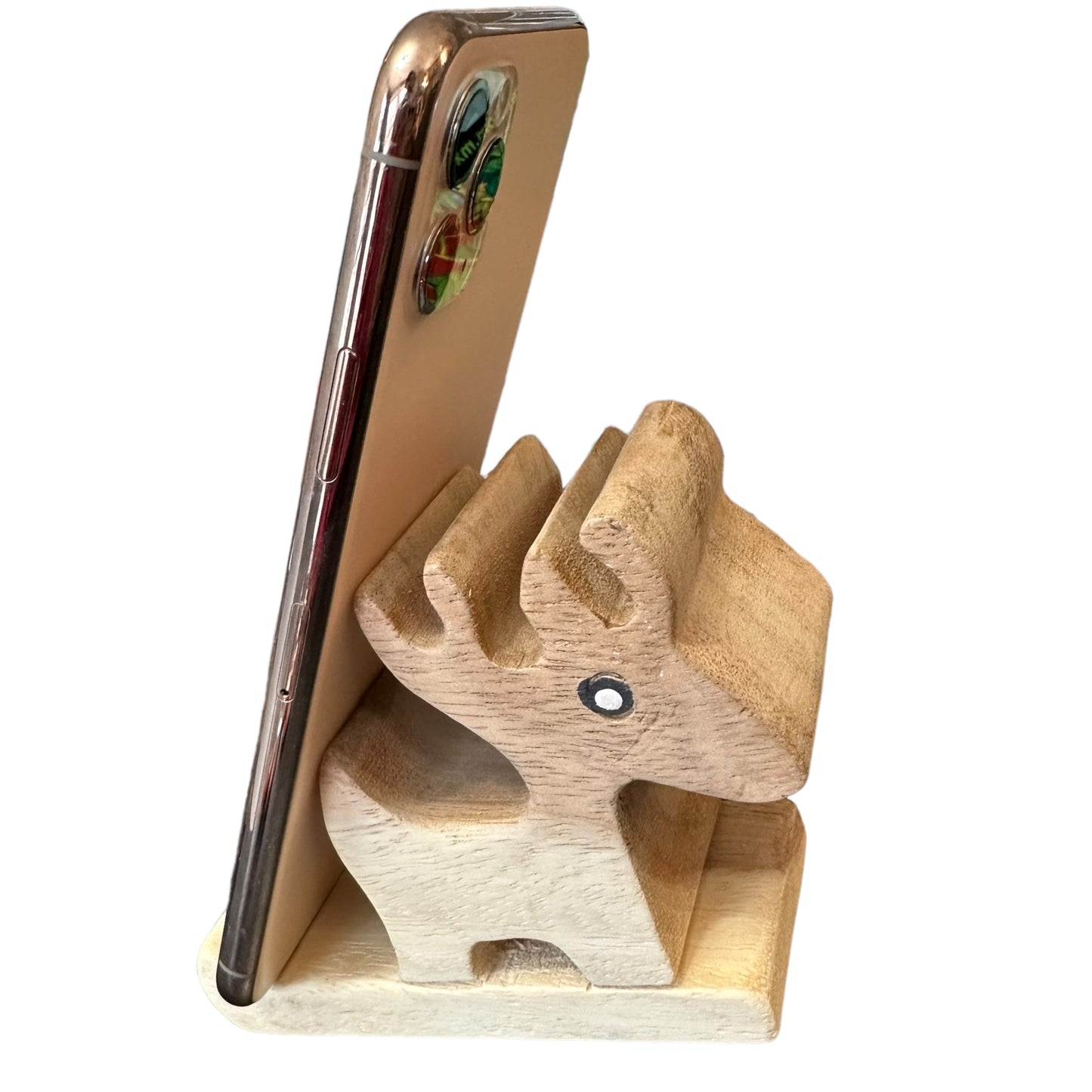Wooden DeerCellphone Stand