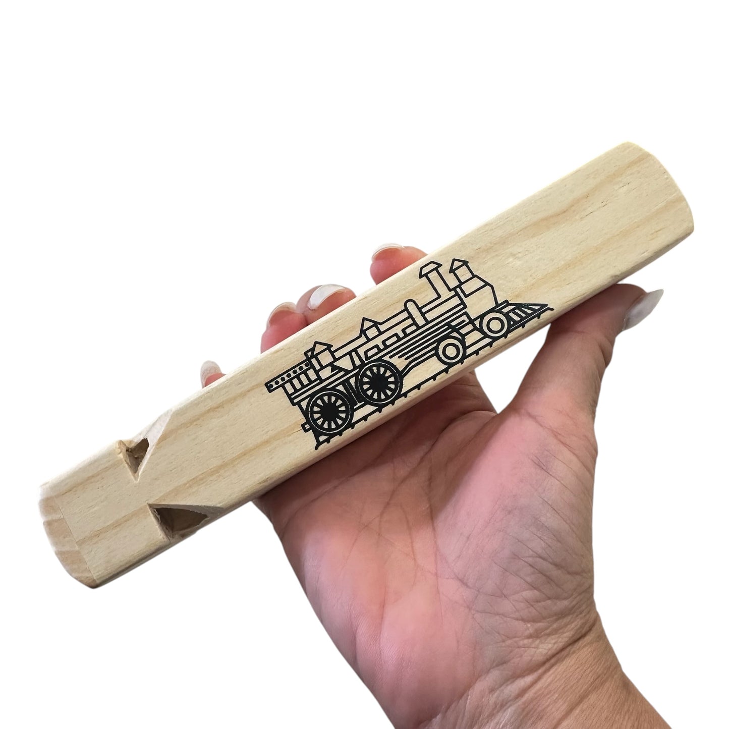 Wooden Train Whistle