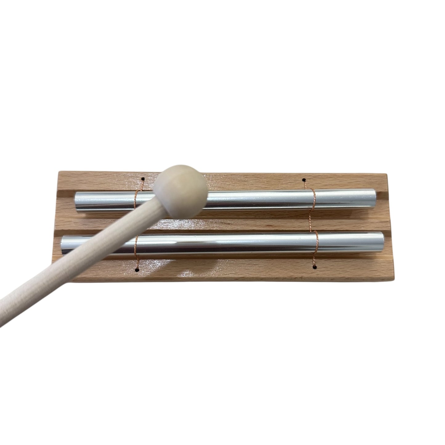 Wooden Chime - 2-Tone Musical Instrument - Sound Healing Meditation Tool