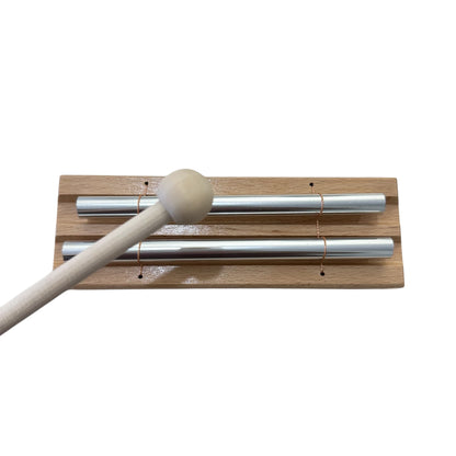 Wooden Chime - 2-Tone Musical Instrument - Sound Healing Meditation Tool