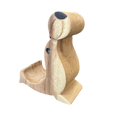 Wooden Seal Phone Holder