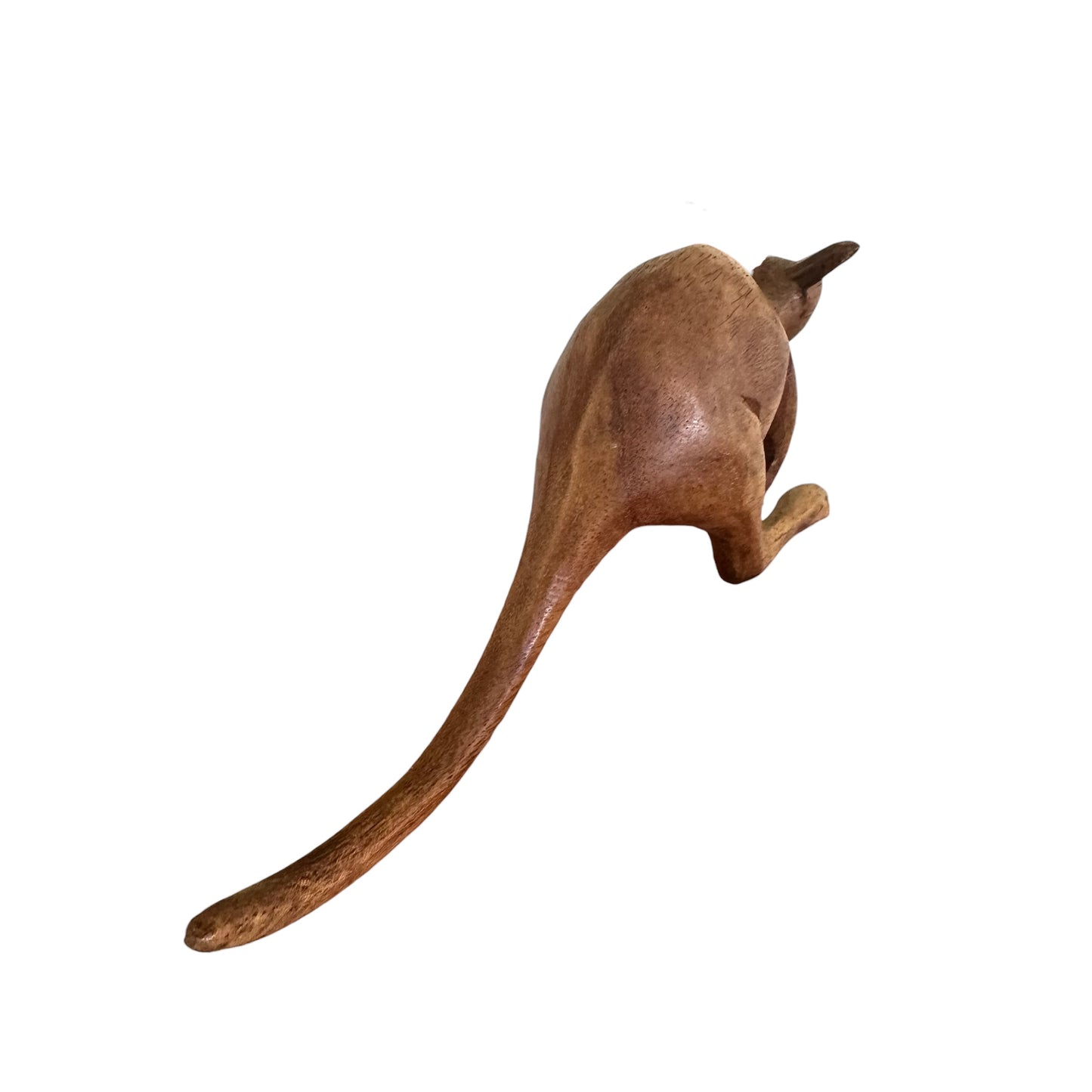 Wooden Kangaroo Figurine
