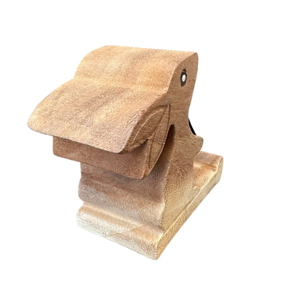 Wooden Cute Rabbit Phone Holder
