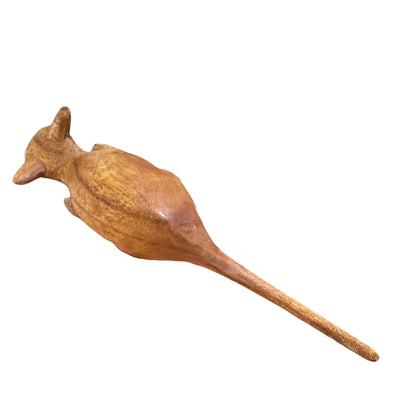 Wooden Kangaroo Figurine