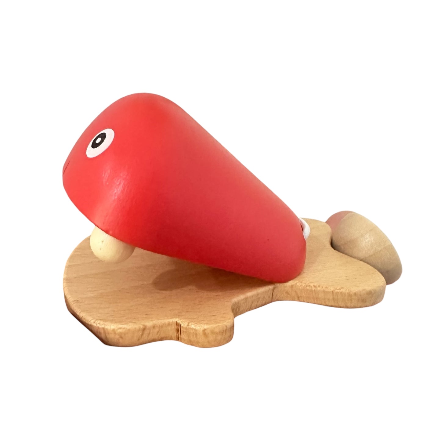 Wooden Fish Castanet | Montessori Music Toy, Sound Therapy Red