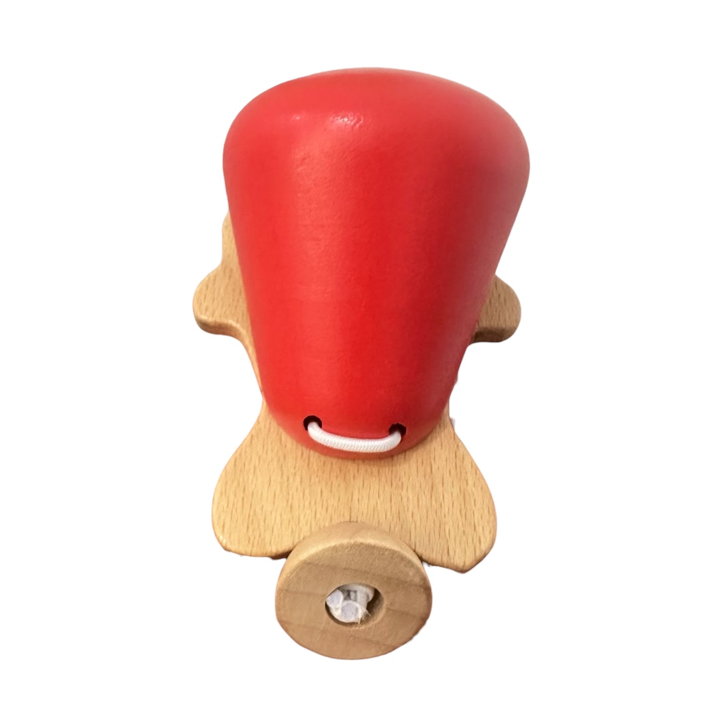Wooden Fish Castanet | Montessori Music Toy, Sound Therapy Red