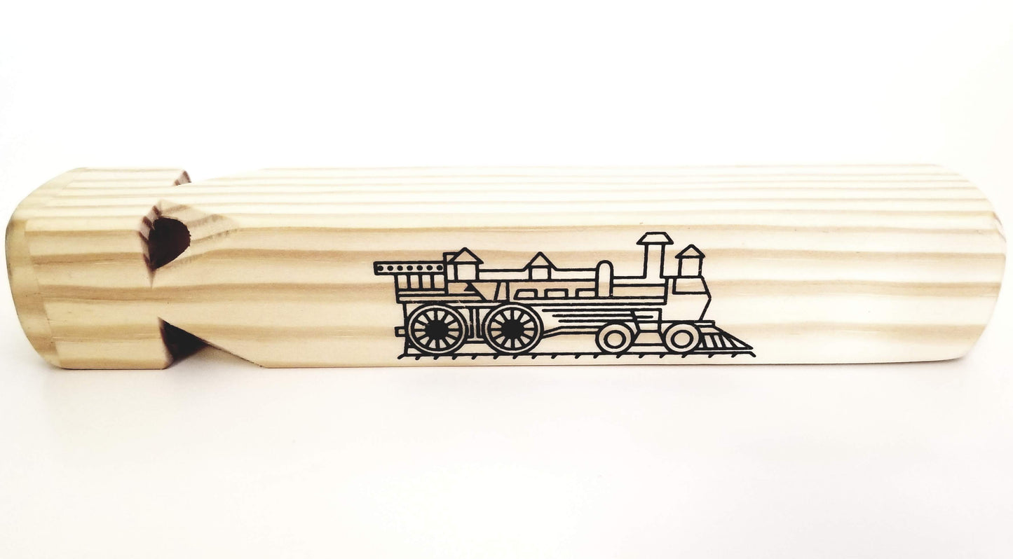 Wooden Train Whistle