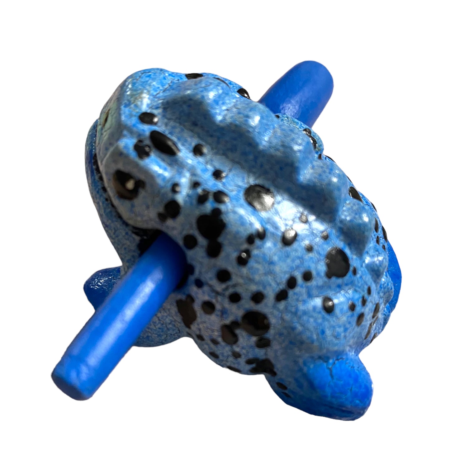 1.5" Extra Small Blue Dart Frog Musical Frog Percussion Instrument
