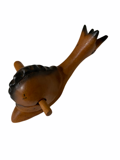 Wooden Musical Snail Percussion Instrument