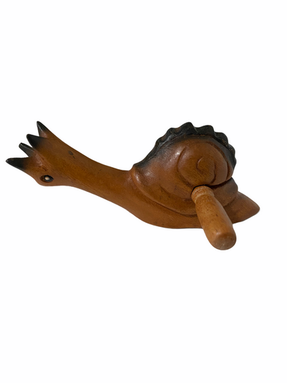 Wooden Musical Snail Percussion Instrument