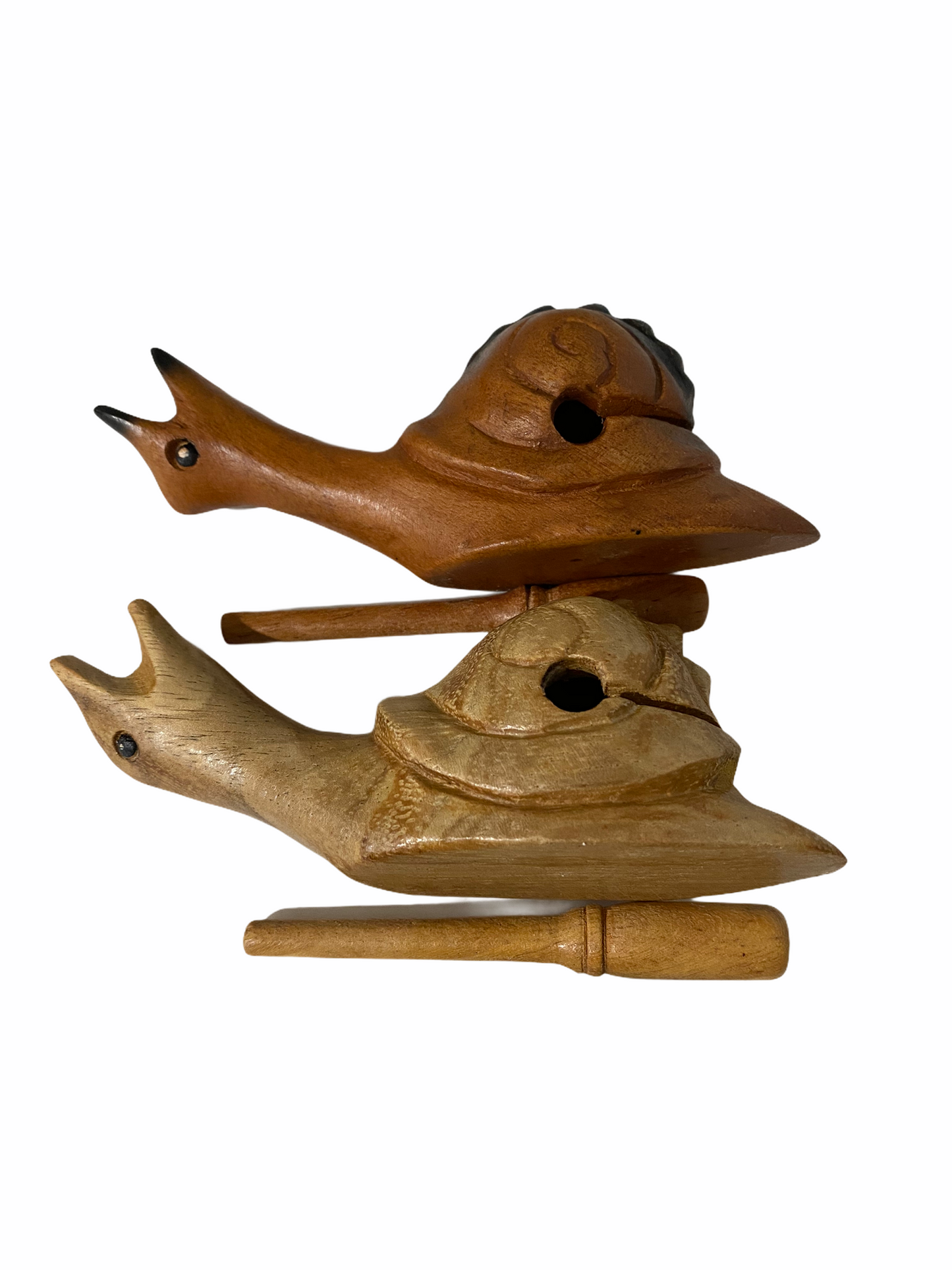 Wooden Musical Snail Percussion Instrument