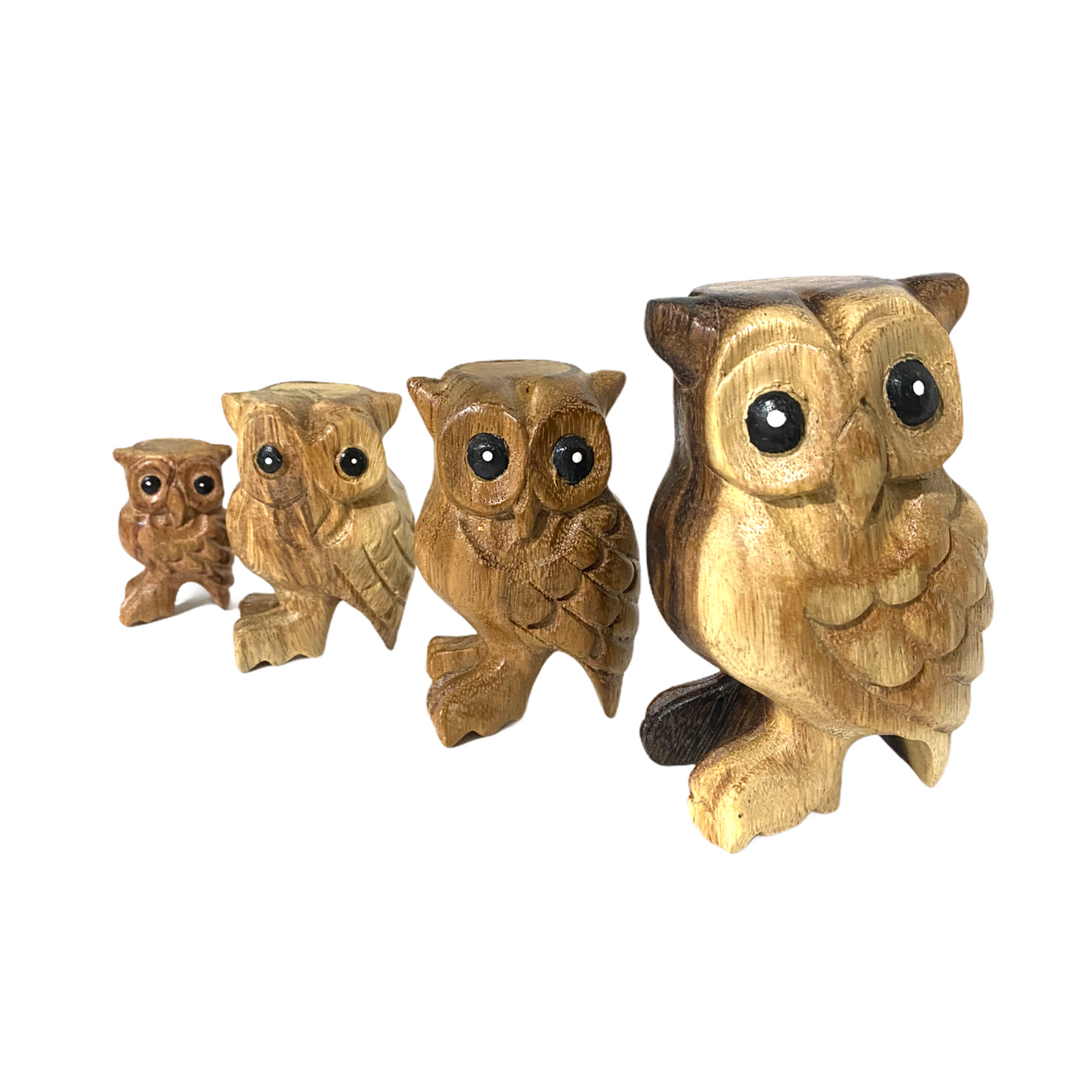 3" Wooden Musical Whistle Owl Percussion Instrument