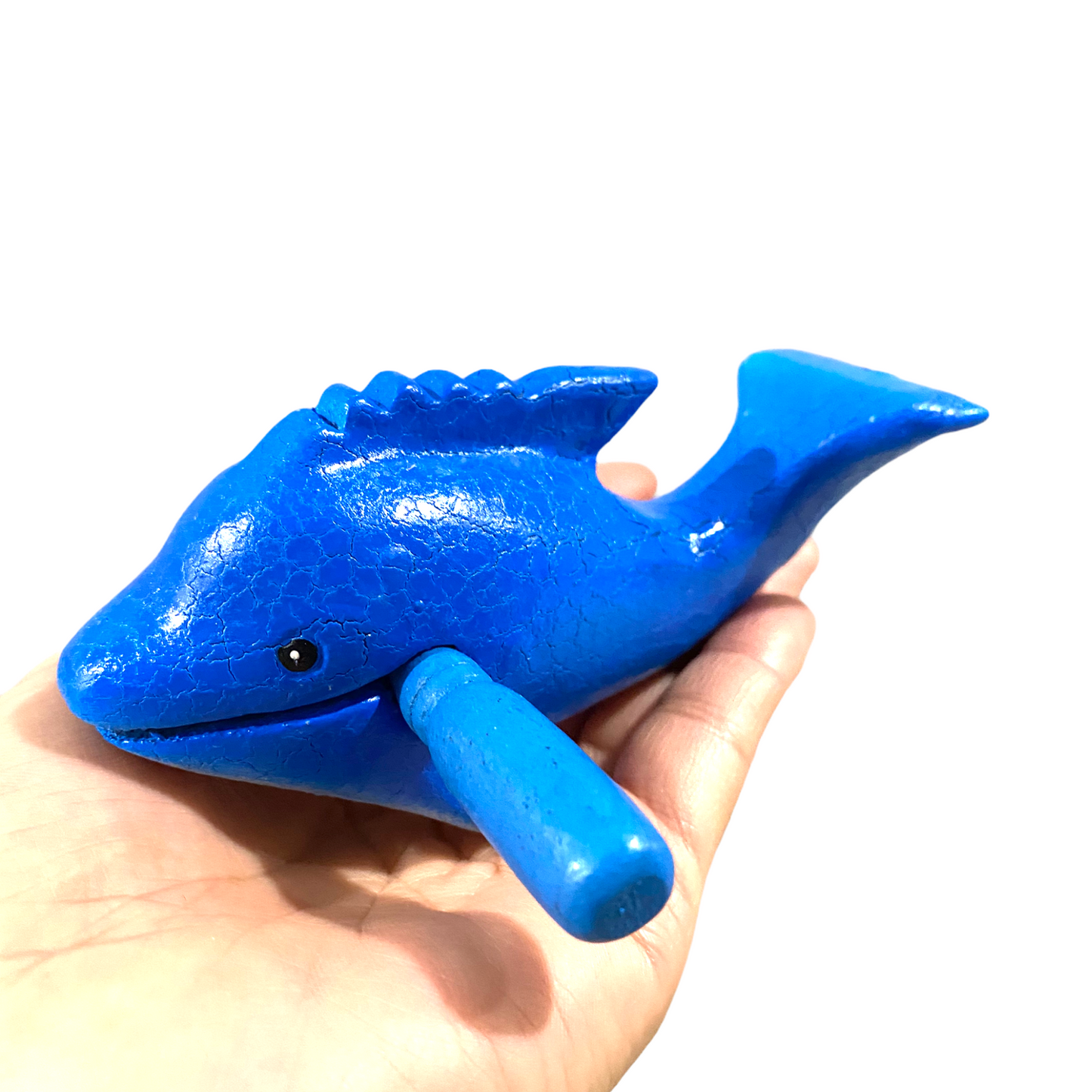 Blue Musical Whistle Dolphin Percussion Instrument