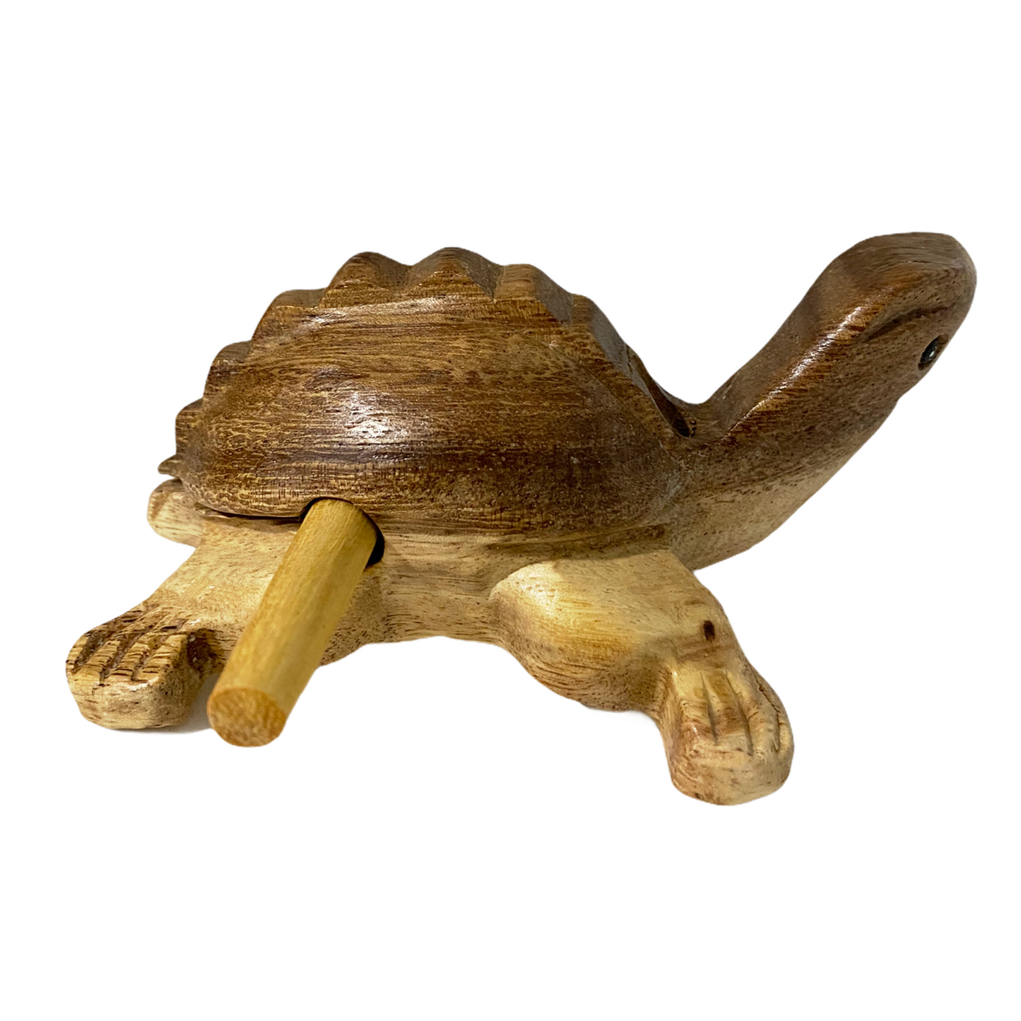 Wooden Musical Turtle Percussion Instrument