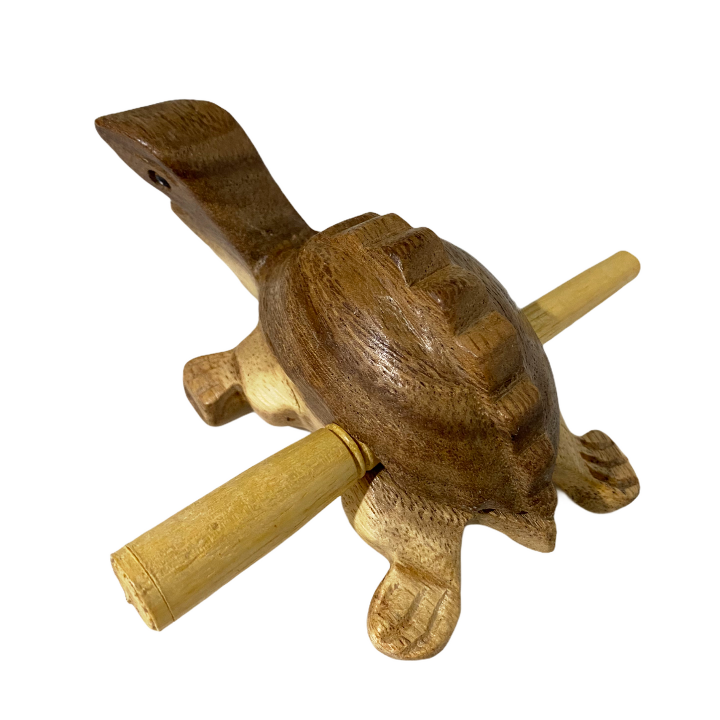 Wooden Musical Turtle Percussion Instrument