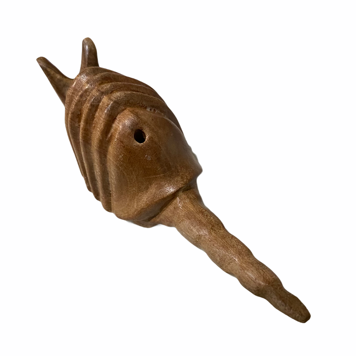 Wooden Musical Armadillo Whistle  Instrument